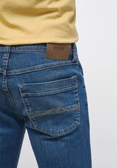 Mustang Washington Męskie Spodnie Jeansowe Denim Blue 1013671 5000 583